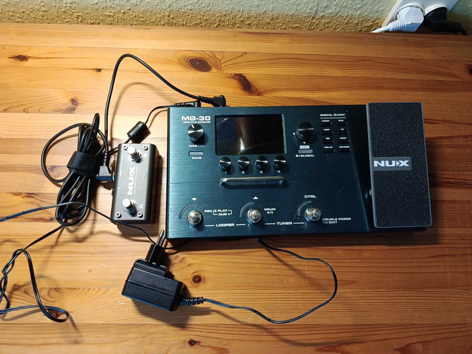 NUX MG 30 Multiefekt procesor gitarowy