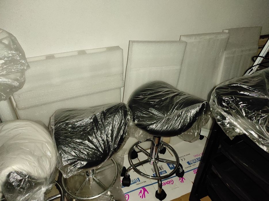 Bancos cabeleireiros rotativos