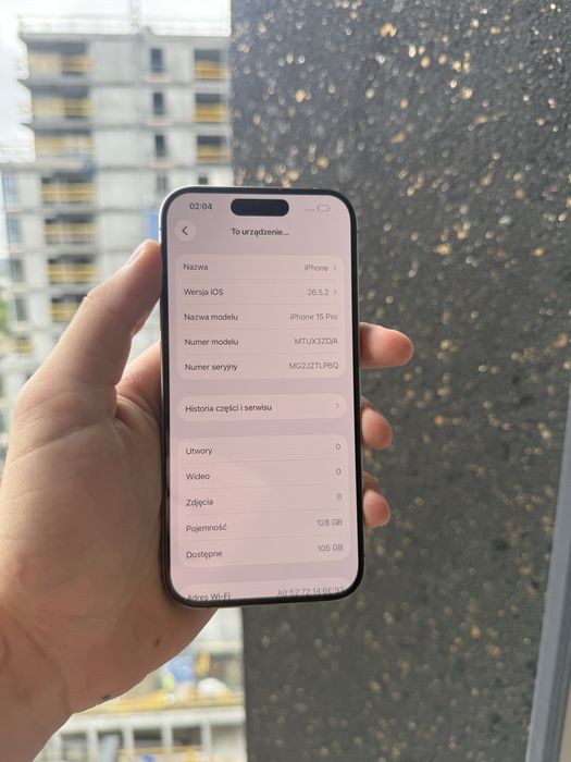 iPhone 15 Pro 128 GB, Titanium Natural