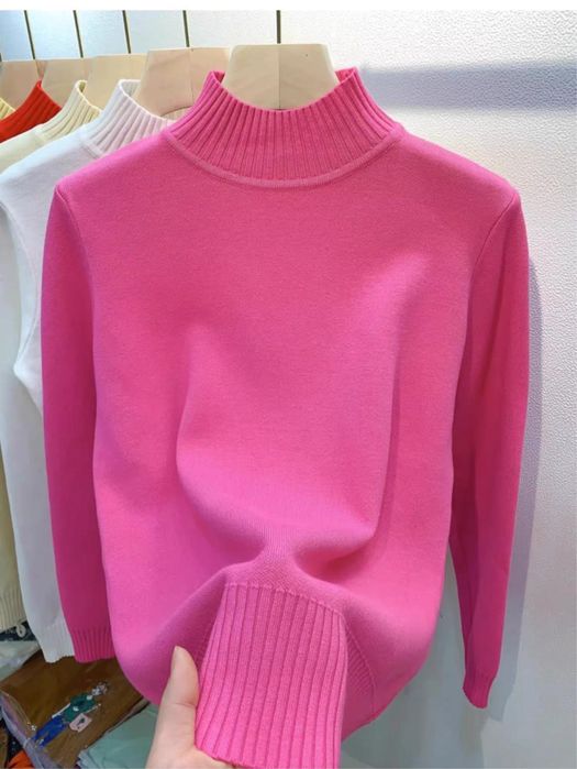 Бавовняний жіночий светр. Гольф. Водолазка.