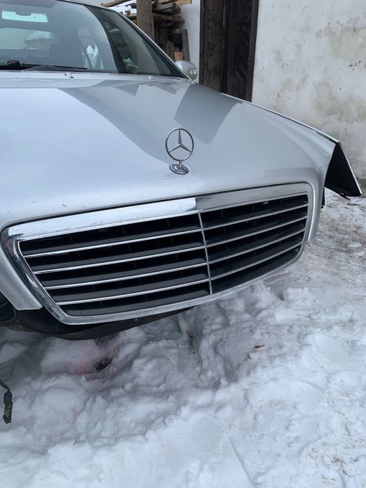 Капот рестайл w220 сірий мерседес рест s320 cdi