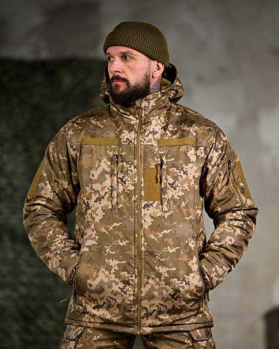 Зимовий тактичний костюм NORTHERN піксель ТР6585(24 - 01)