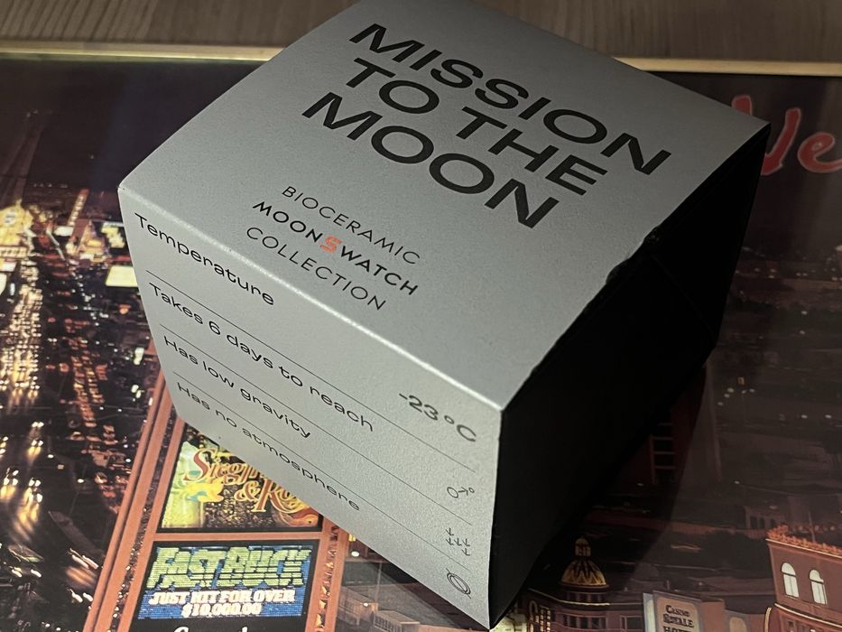 Swatch Omega Moonswatch Misson to the moon
