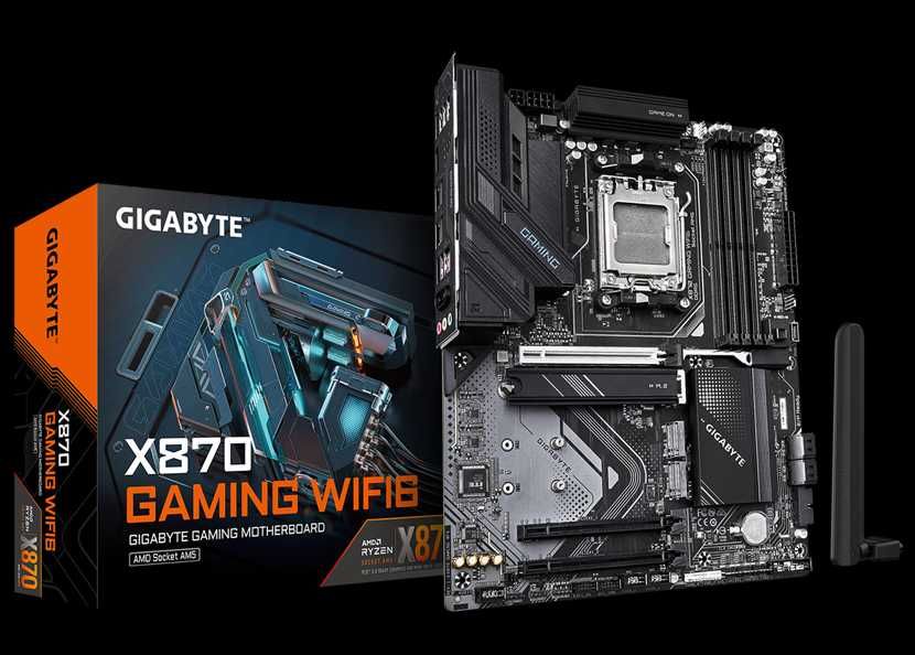 Материнская плата новая Gigabyte X870 GAMING WIFI6 (sAM5, X870)
