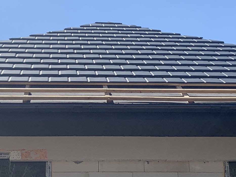 Dachy Przebudowy Budowa Domów Pokrycia Dachowe Blachodachówka Trapez