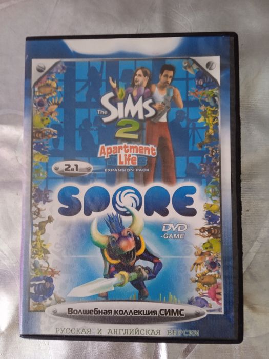 Відеогра Sims 2 DVD диск