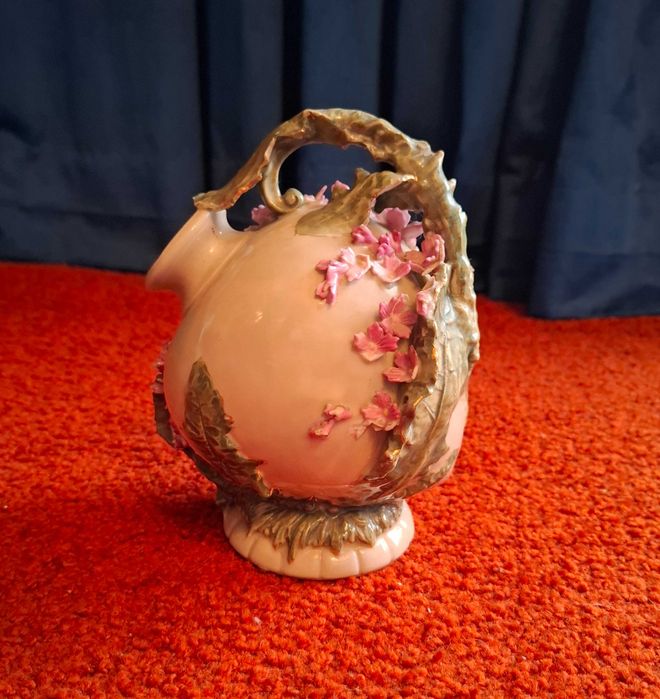 Porcelana Arte Nova Erns Wahliss Turn Wein