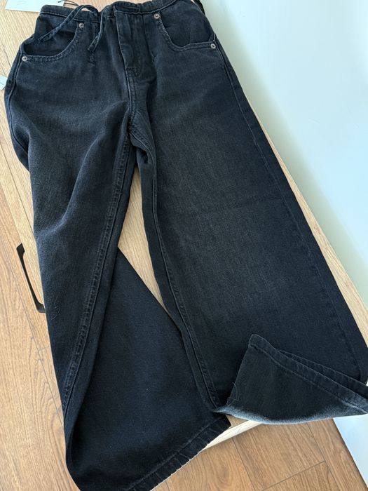 Zara wide leg джинси 134, zara wide leg джинсы 134