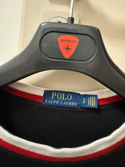 Bluza Polo Ralph Lauren Big P Logo Black Sweatshirt S