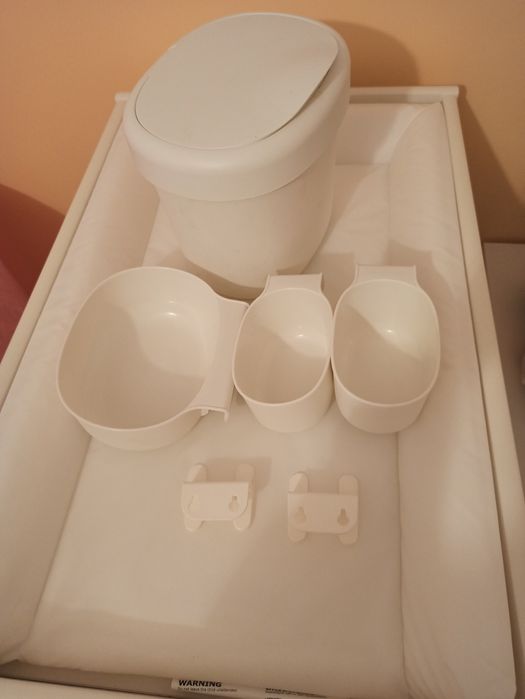 Przewijak Gulliver Ikea, kosze Önskling, mata Vädra