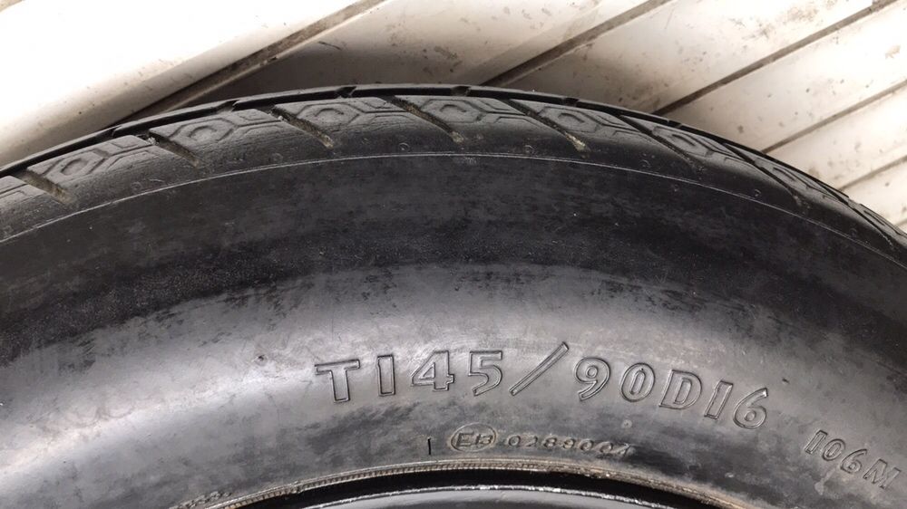 Докатка Запаска костыль R16 5 112 Mercedes Audi VW  Skoda BMW