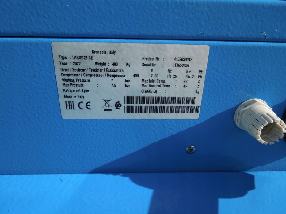 Sprężarka śrubowa ALUP LARGO 25 maszyna  po serwisie