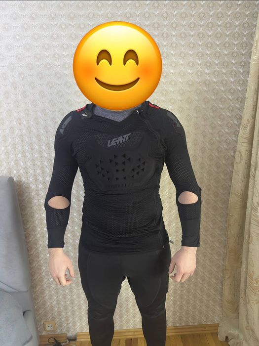 Защитный желет Leatt Body Protector ReaFlex Stealt