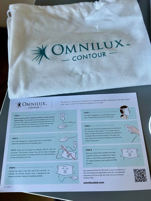 Omnilux Contour LED mask найкраща маска антіейдж