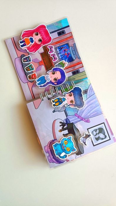 Альбом на липучках К- РОР Ляльки