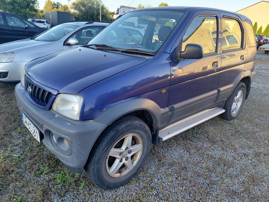 Ładny Daihatsu Terios 1.3cm Benz 93KM 4x4 HAK