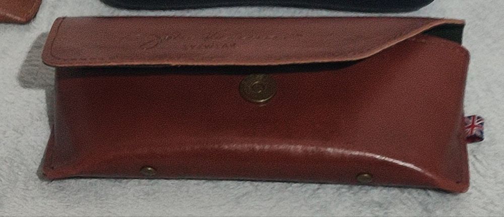 Estojo para óculos em Couro John Lennon