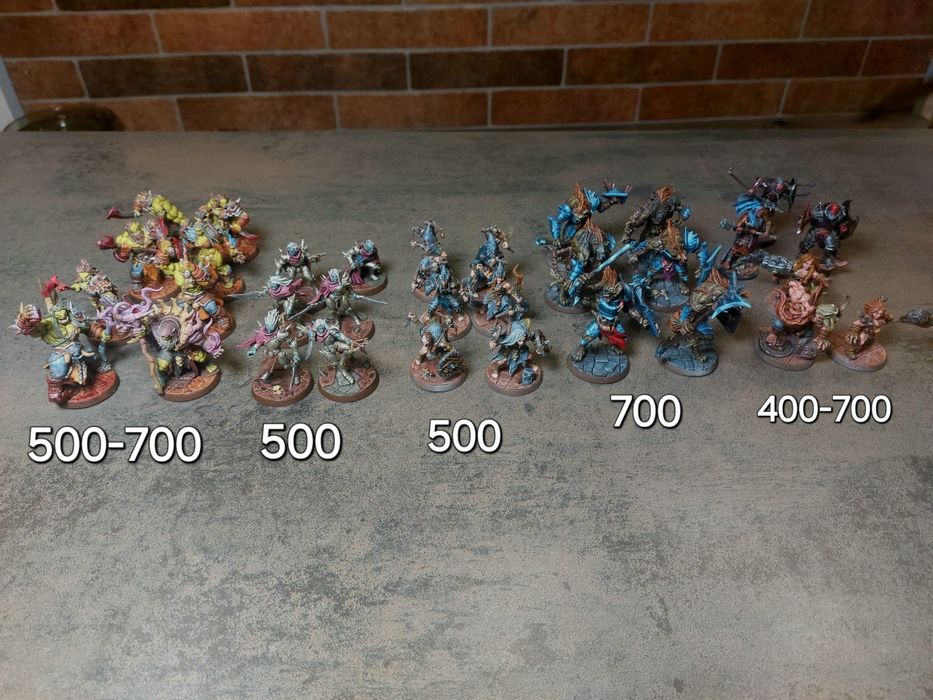 Мініатюри фігурки пофарбовані D&D Dungeons Dragons Pathfinder Warhamme