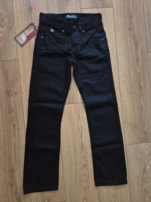 Czarne spodnie jeans chłopięce NOWE 100cm