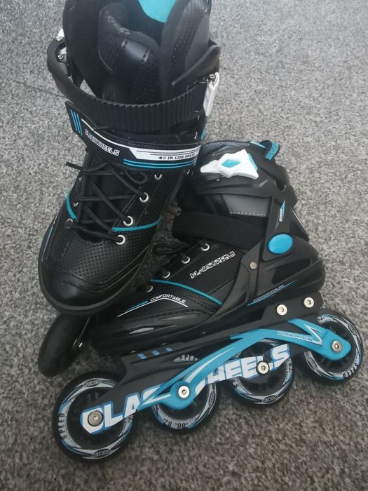 Rolki, łyżworolki black wheels slalom 37