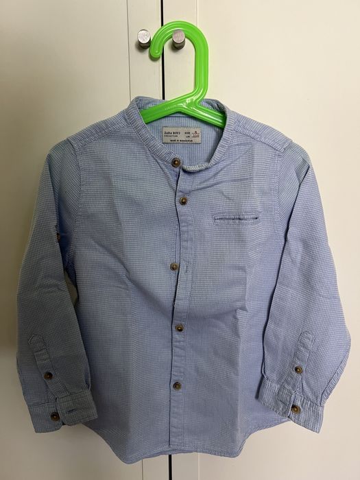 Camisa rapaz como nova Zara Boys - Tamanho 5 anos