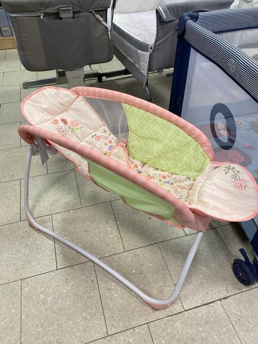 Łóżeczko koszyczek, leżaczek pink nowy