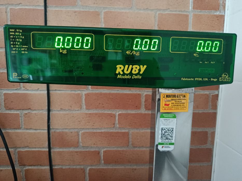 Vendo balança IPESA comercial com talão