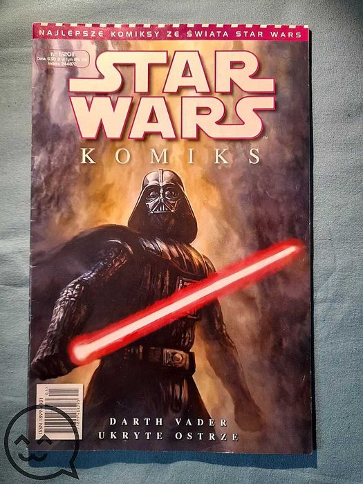 Star Wars Komiks 1/2011 Darth Vader: Ukryte ostrze
