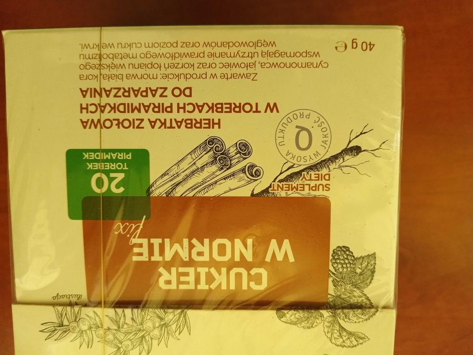 Cukier w normie fix 20 torebek piramidek