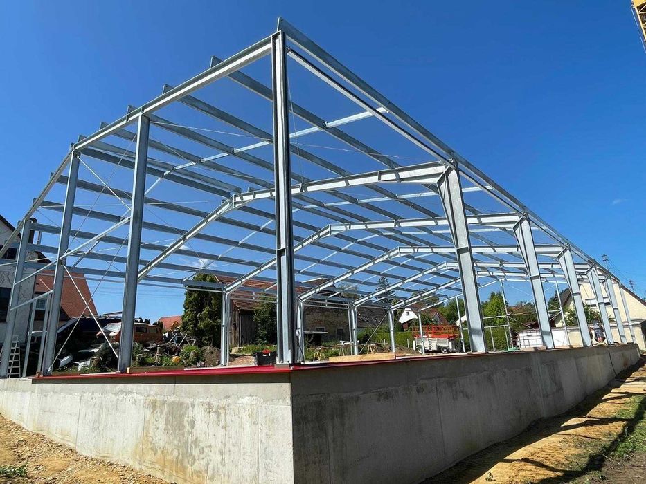 Re-Bud  450m2 hala, magazyn, warsztat samochodowy, konstrukcja stalowa