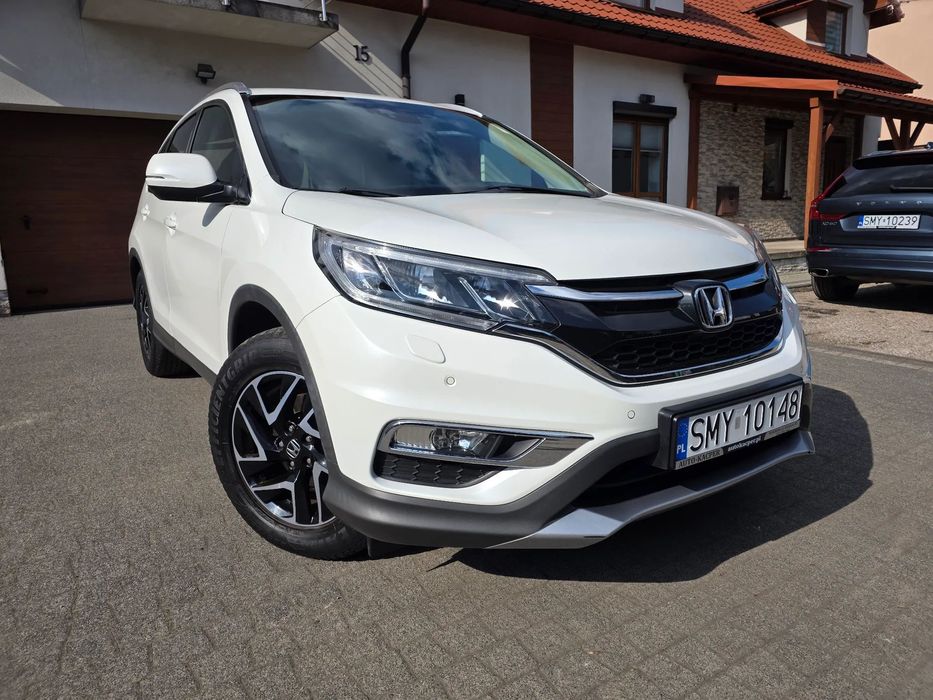 Honda Cr-V Bezwypadkowa, 2 X Alufelgi, Kamera, Nawigacja,