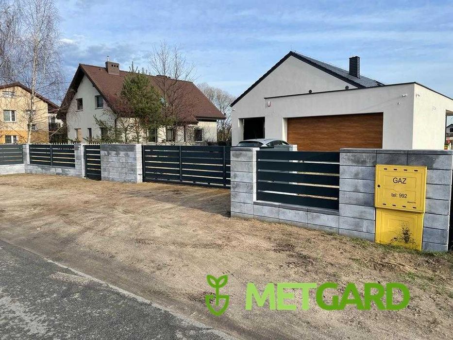 PŁOT panelowy Nowoczesny Ogrodzenie Metalowe pod wymiar PRODUCENT