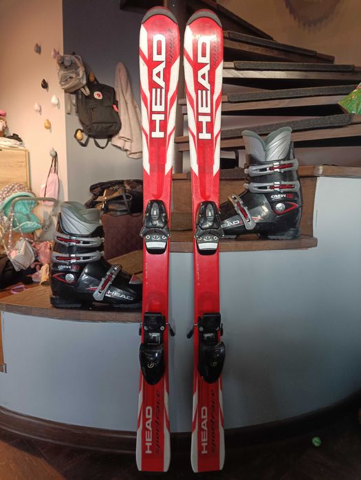 Narty Head 117 cm + buty Head 240-245 mm