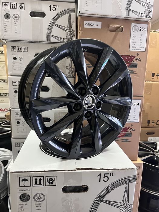 Jantes 16” 5x100 Originais Skoda Fabia compativeis vw seat audi
