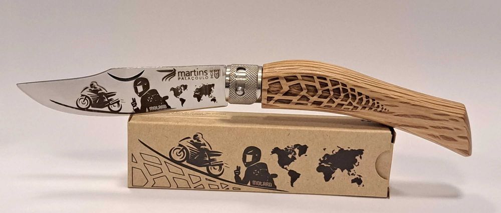 Canivete motard fabricado em Portugal