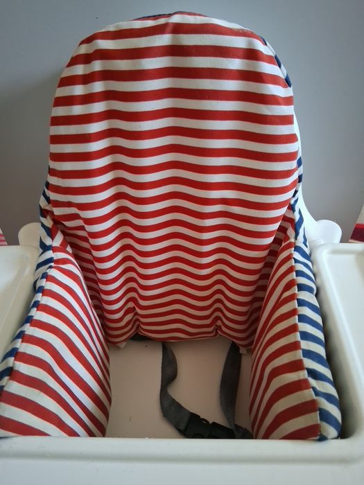 Cadeira Alta Criança c/ Tabuleiro e Almofada Apoio e Capa - IKEA