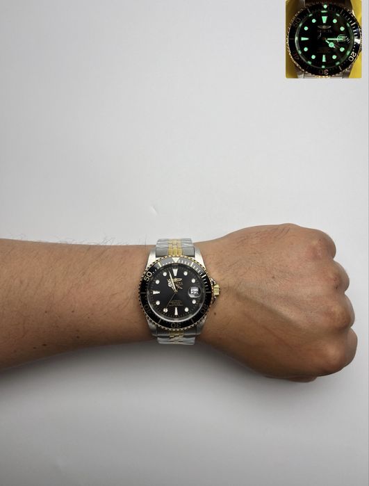 Invicta 30094, invicta pro diver, чоловічий годинник з автоматичним механізмом, інвікта мехаінка