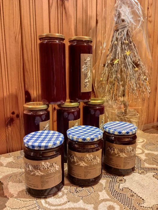 5*500 ml Sok Malinowy+prezent gratis, link do użycia