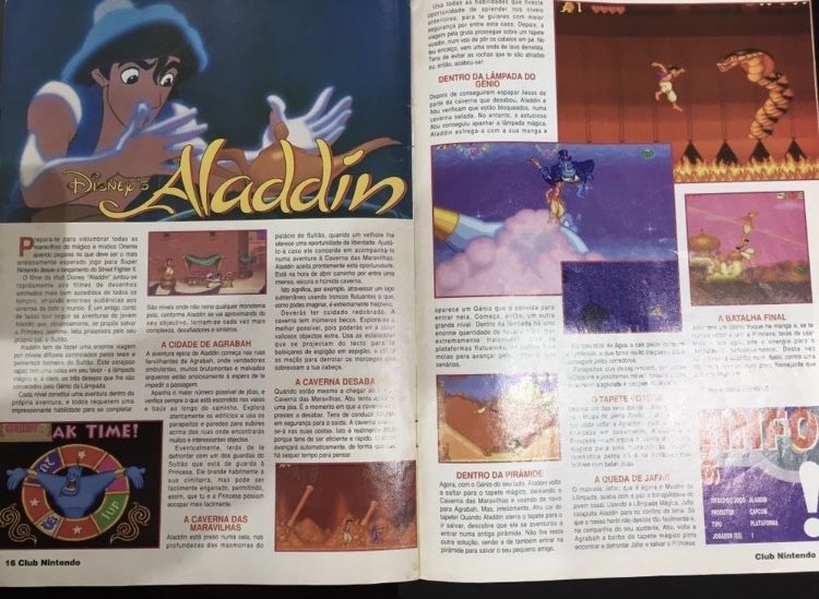 Revista RARA Club Nintendo 1994 - edição portuguesa