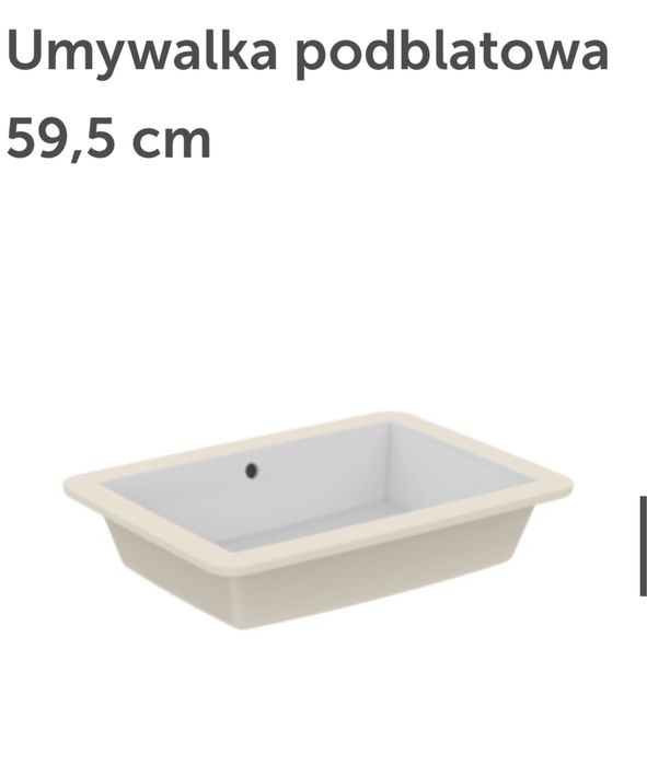 Umywalka Podblatowa Ideal Standard Strada 60cm