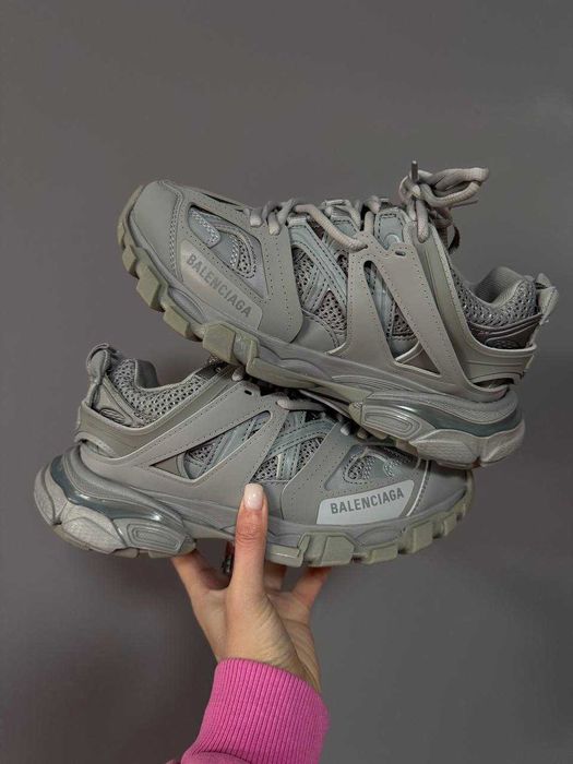 Кросівки Balenciaga Track 3.0 Grey/Olive premium