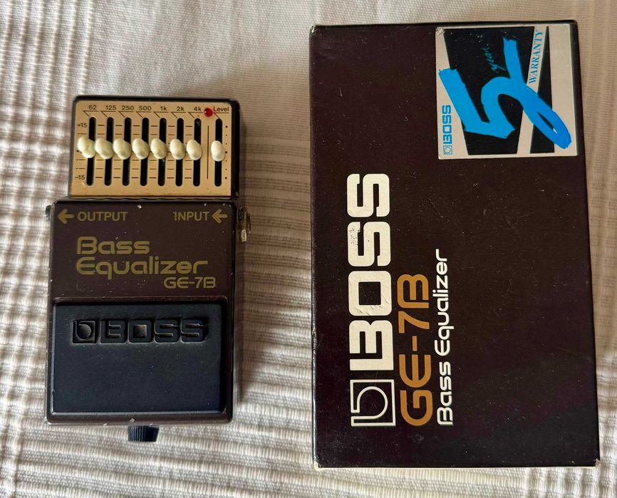 Pedal Boss GE7B - Bass Equalizer