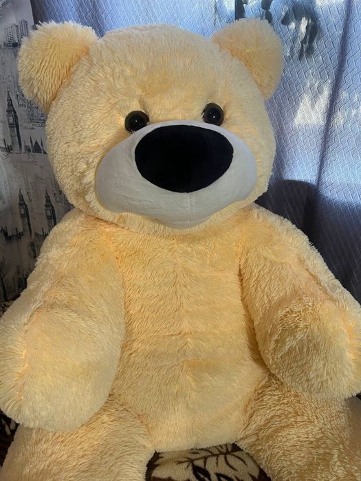 Мишка плюшевый новый
