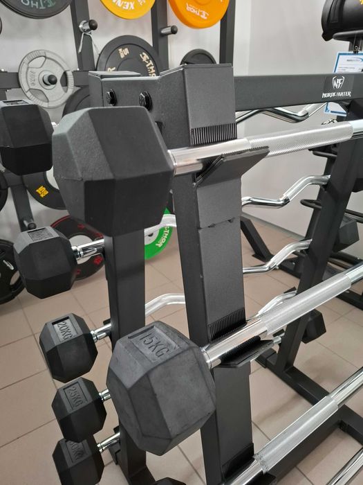 Sztanga stała hex prosta 20 kg, art. nr DB401