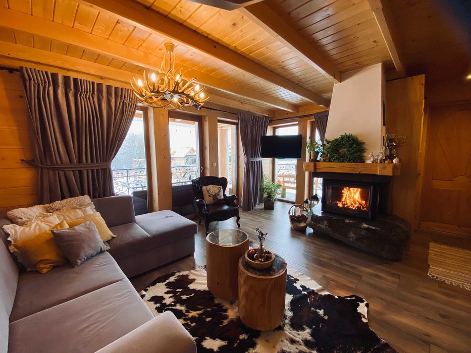 Osada Snozka - domki w górach z balią i kominkiem