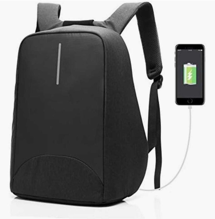 CoolBELL plecak antykradzieżowy na laptopa port ładowania USB