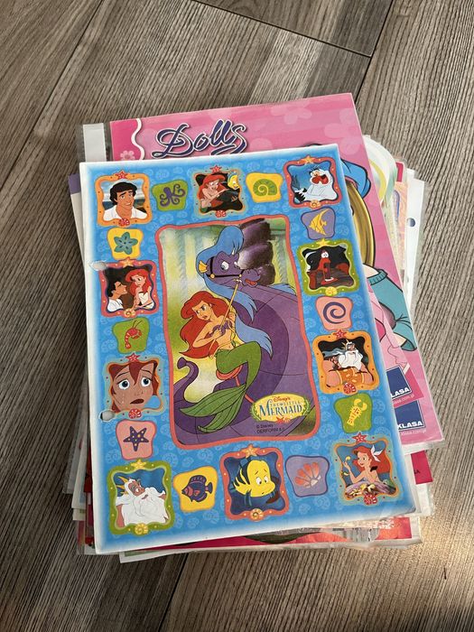 300 karteczek do segregatora Disney
