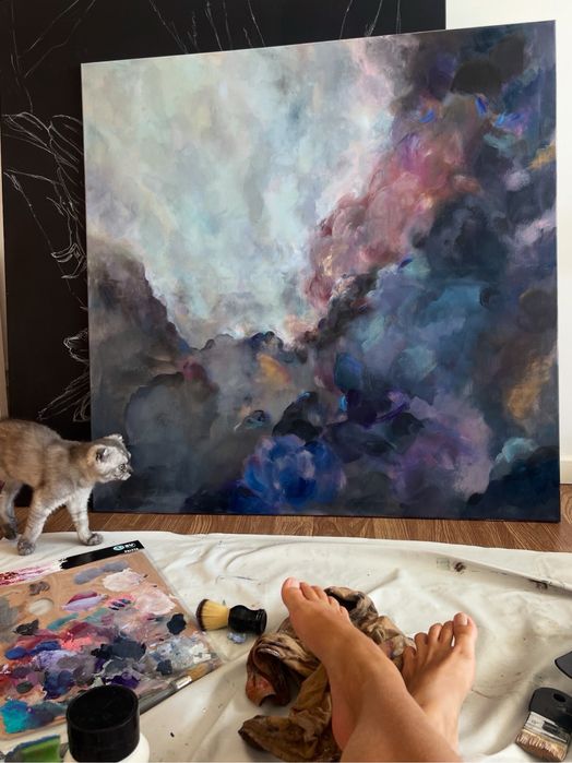 O Quadro, pintura unica para interiores