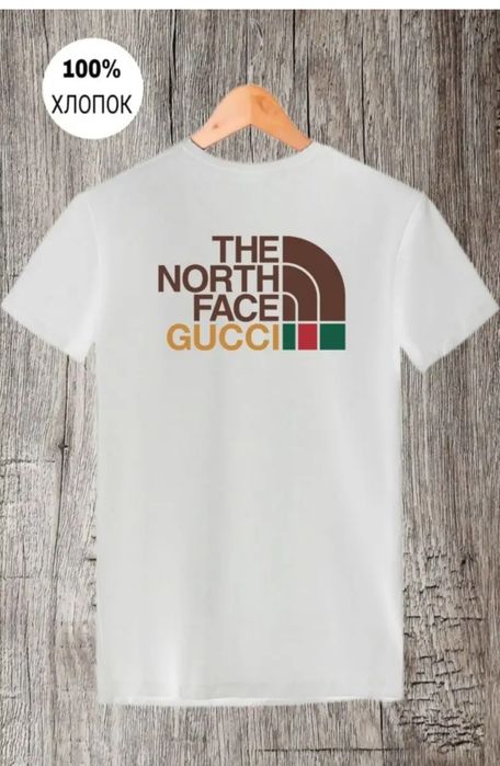 Футболка Gucci & The North Face

Зроблені з приємного та якісног