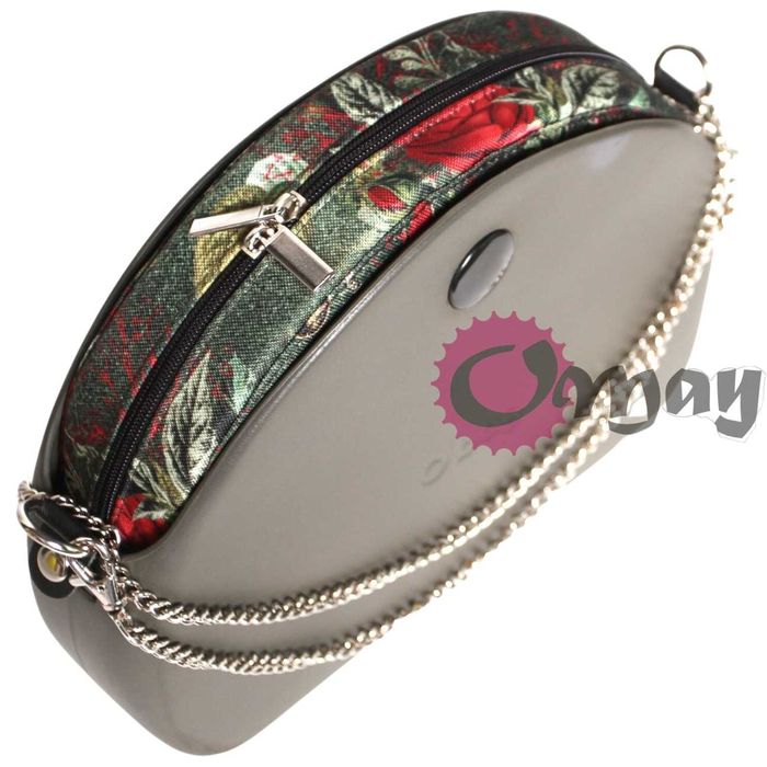 organizer do OBAG MOON LIGHT róże pszczoły khaki zamek czarny OMAY